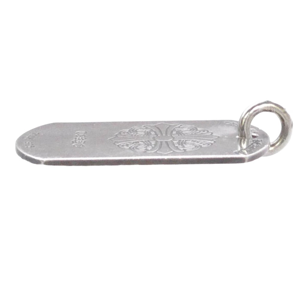 CHROME HEARTS クロムハーツ（原本無） LARGE D TAG LRG LTD ラージドッグタグ 東京限定 ペンダントトップ シルバー系【中古】
