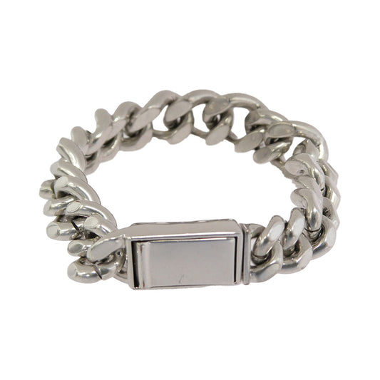 JIL SANDER ジルサンダー 25SS J30UY0031 BRACELET チェーン ブレスレット シルバー系 M【中古】