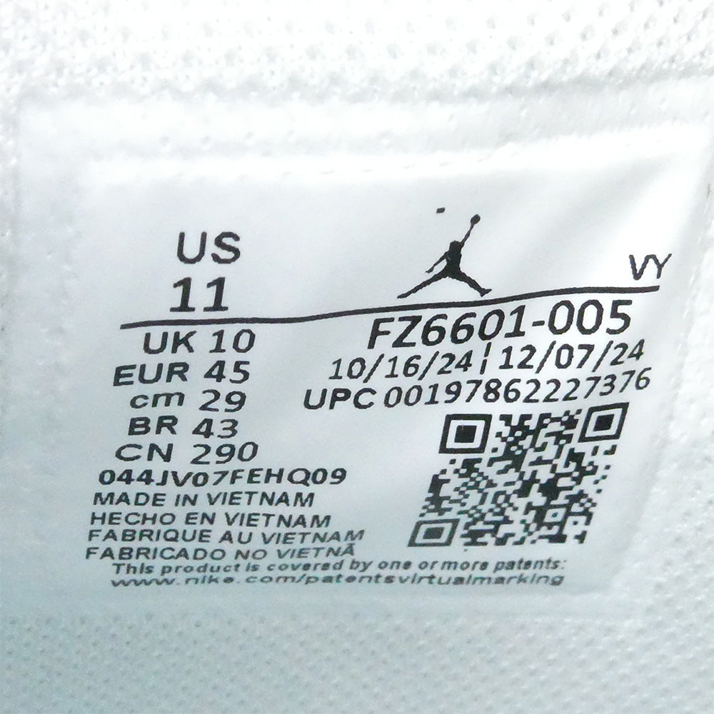 NIKE AIR JORDAN ナイキ ジョーダン 25SS FZ6601-005 Tatum 3 Gingham テイタム3 ギンガム スニーカー ホワイト系 ライトグリーン系 29cm【中古】