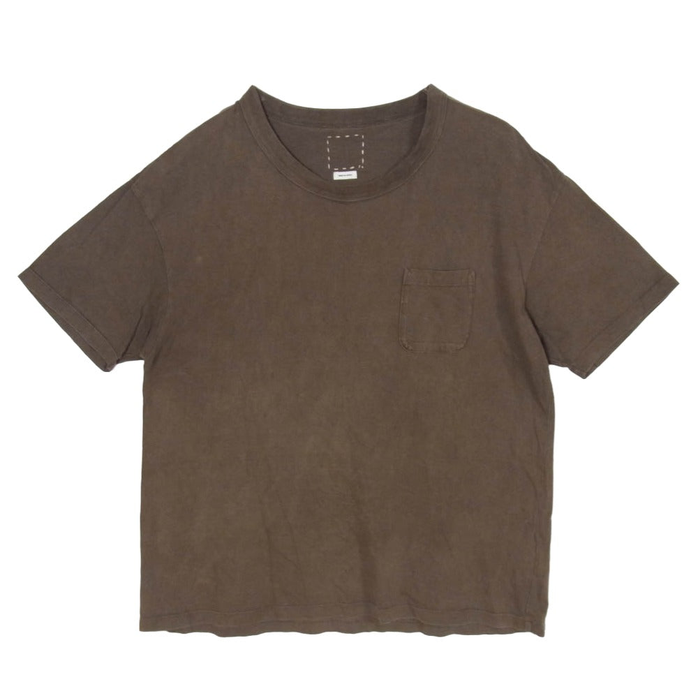 VISVIM ビズビム 18SS 0118105010009 JUMBO TEE S/S ジャンボ Tシャツ 半袖 モスグリーン系 3【中古】