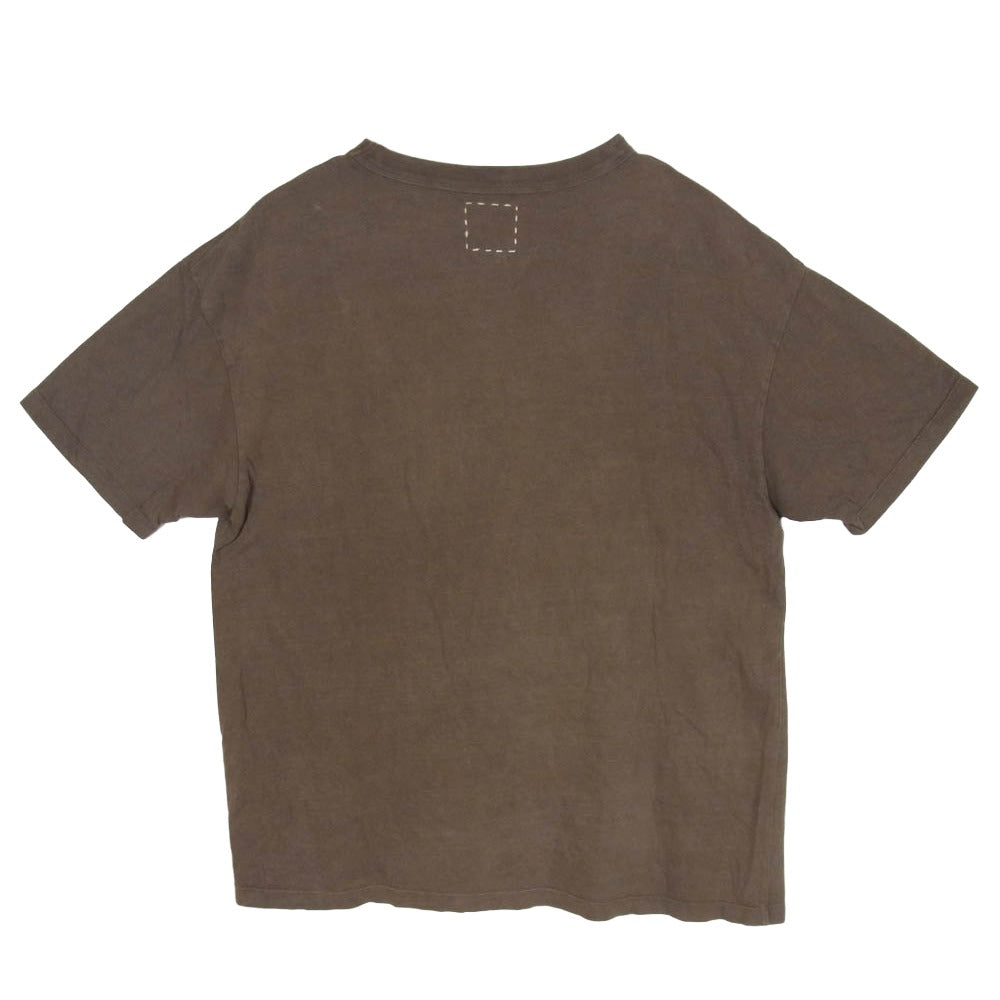 VISVIM ビズビム 18SS 0118105010009 JUMBO TEE S/S ジャンボ Tシャツ 半袖 モスグリーン系 3【中古】