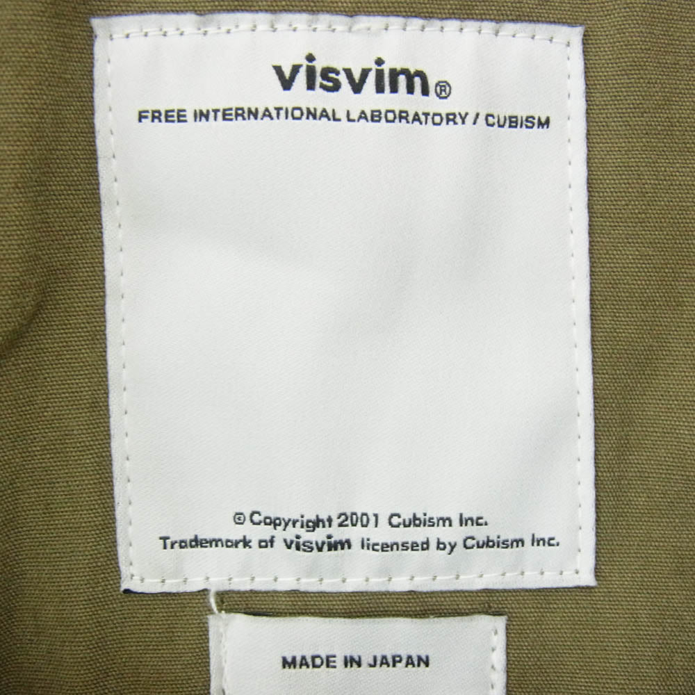VISVIM ビズビム 17AW 0117205013029 P.F.D. JKT M-65 ミリタリー ジャケット ブルゾン カーキ系 2【中古】