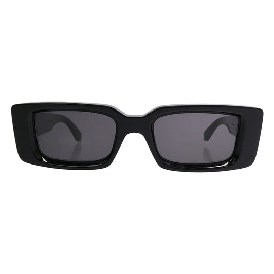 OFF-WHITE オフホワイト OER1127 1007 ARTHUR スクエア フレーム サングラス アイウェア ブラック系【中古】
