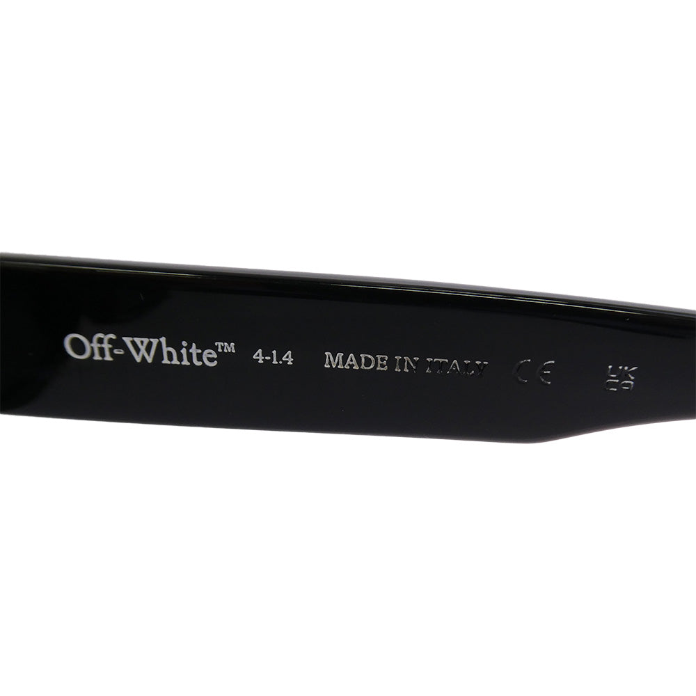 OFF-WHITE オフホワイト OER1127 1007 ARTHUR スクエア フレーム サングラス アイウェア ブラック系【中古】