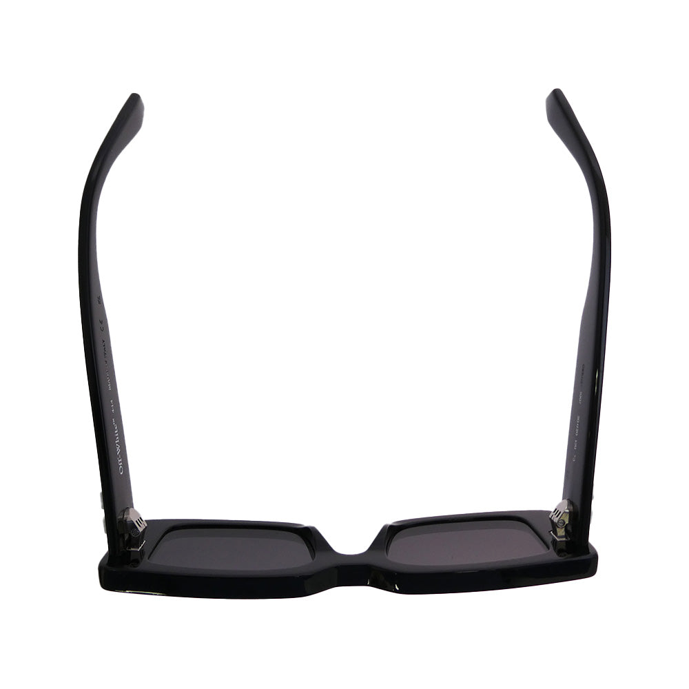 OFF-WHITE オフホワイト OER1127 1007 ARTHUR スクエア フレーム サングラス アイウェア ブラック系【中古】