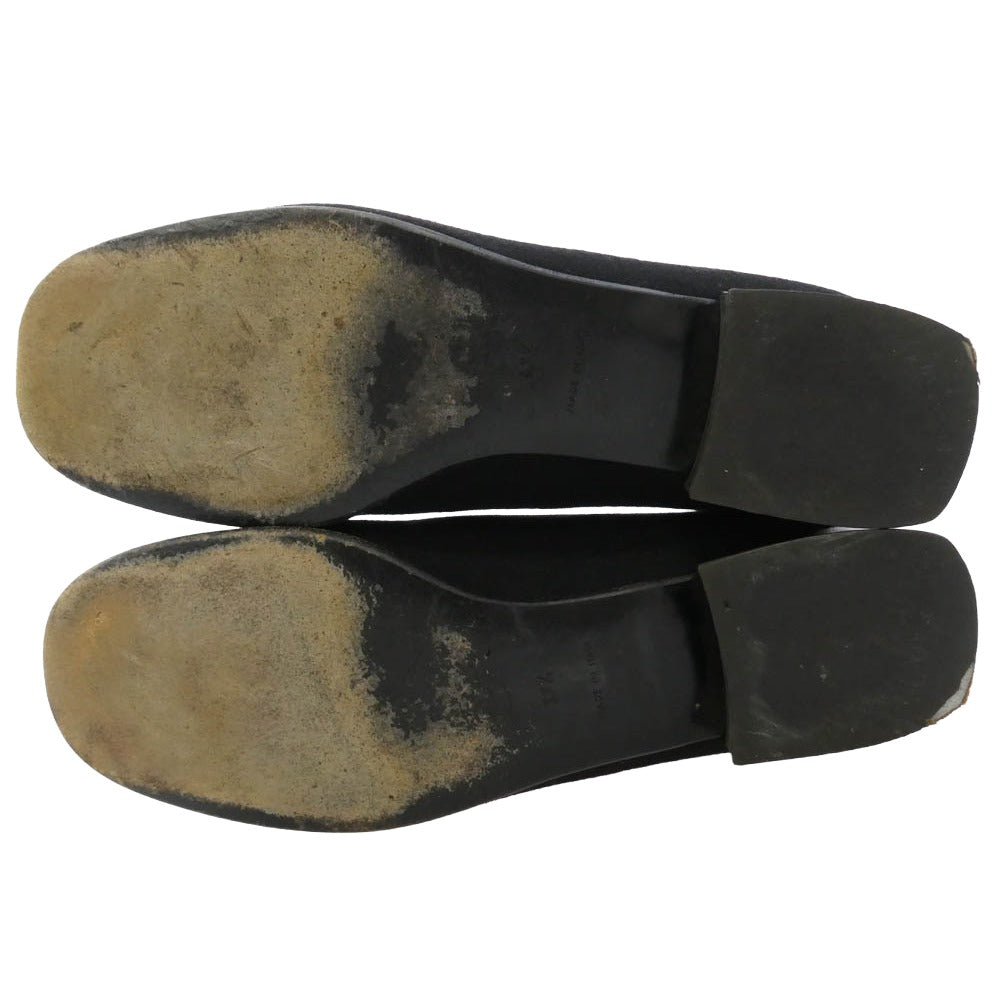 CHANEL シャネル ココマーク イージー パンプス ブラック系 37.5【中古】
