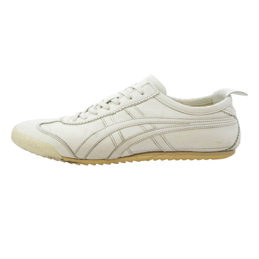 ONITSUKA TIGER オニツカタイガー F040816 MEXICO 66 メキシコ66 ローカット スニーカー オフホワイト系 26.5cm【中古】