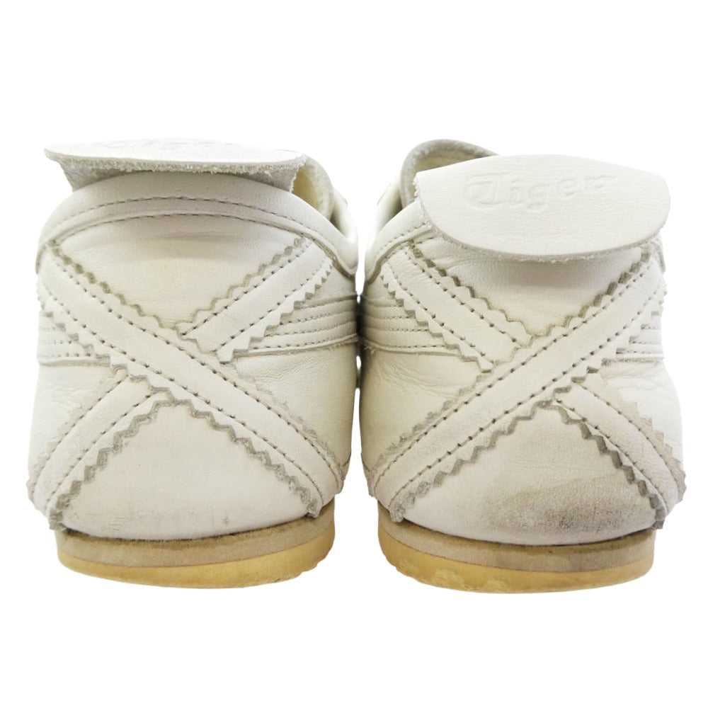 ONITSUKA TIGER オニツカタイガー F040816 MEXICO 66 メキシコ66 ローカット スニーカー オフホワイト系 26.5cm【中古】