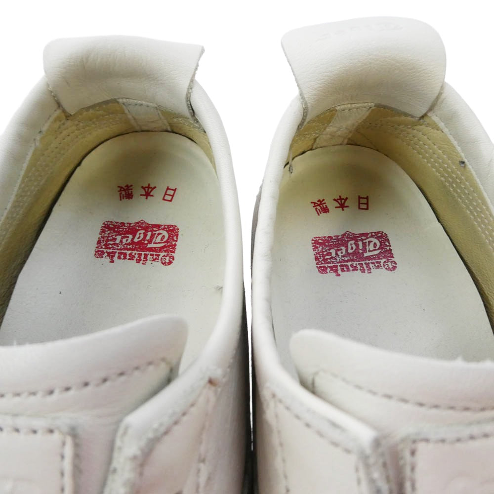 ONITSUKA TIGER オニツカタイガー F040816 MEXICO 66 メキシコ66 ローカット スニーカー オフホワイト系 26.5cm【中古】