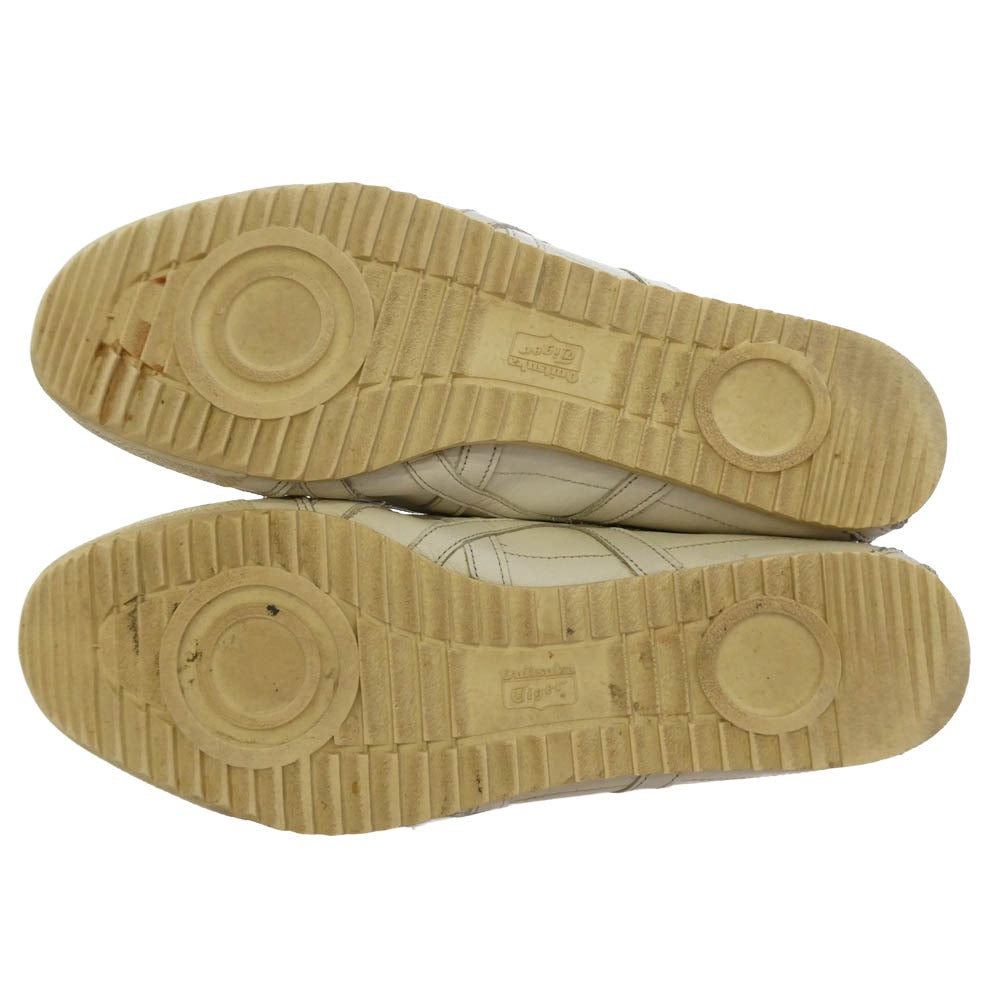 ONITSUKA TIGER オニツカタイガー F040816 MEXICO 66 メキシコ66 ローカット スニーカー オフホワイト系 26.5cm【中古】