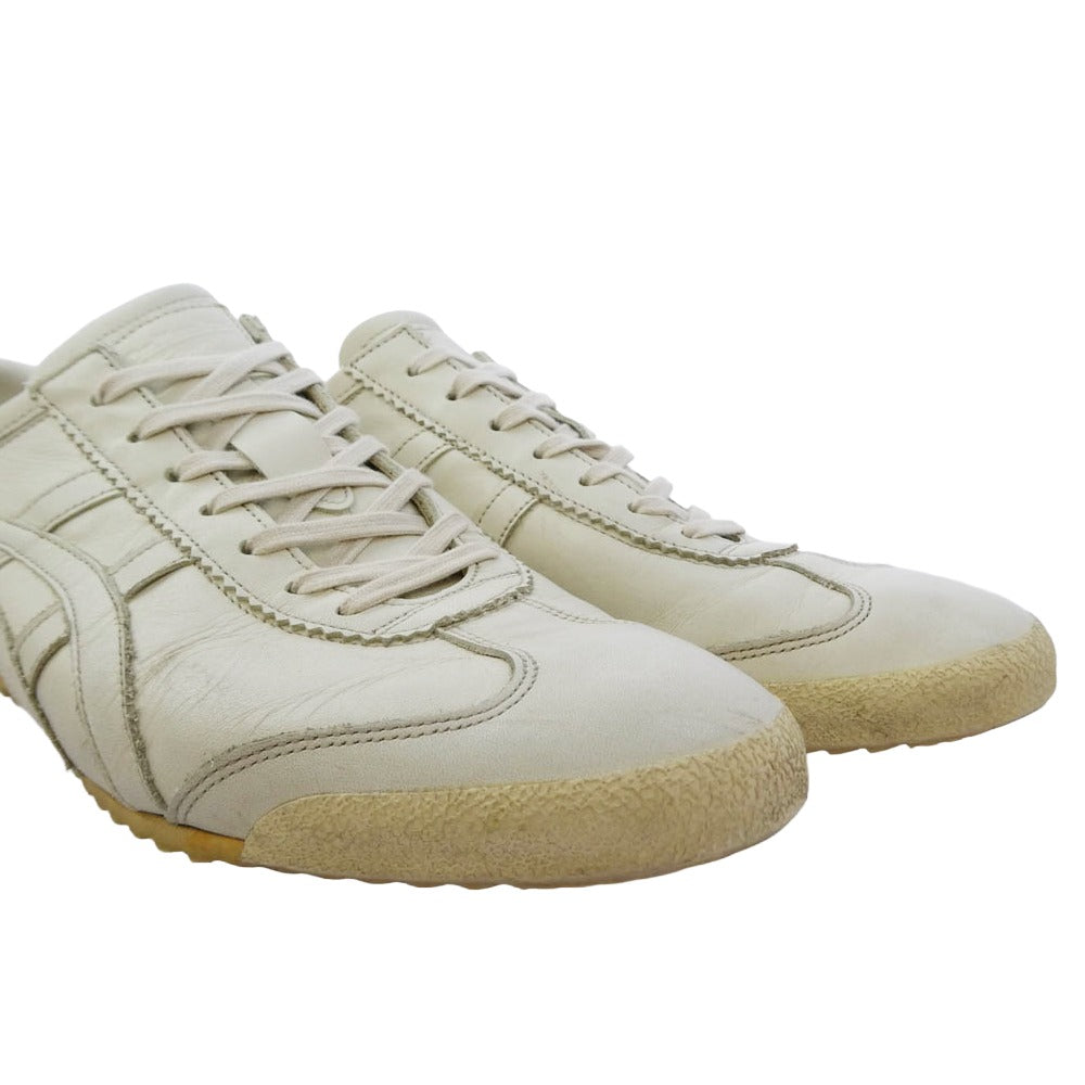 ONITSUKA TIGER オニツカタイガー F040816 MEXICO 66 メキシコ66 ローカット スニーカー オフホワイト系 26.5cm【中古】