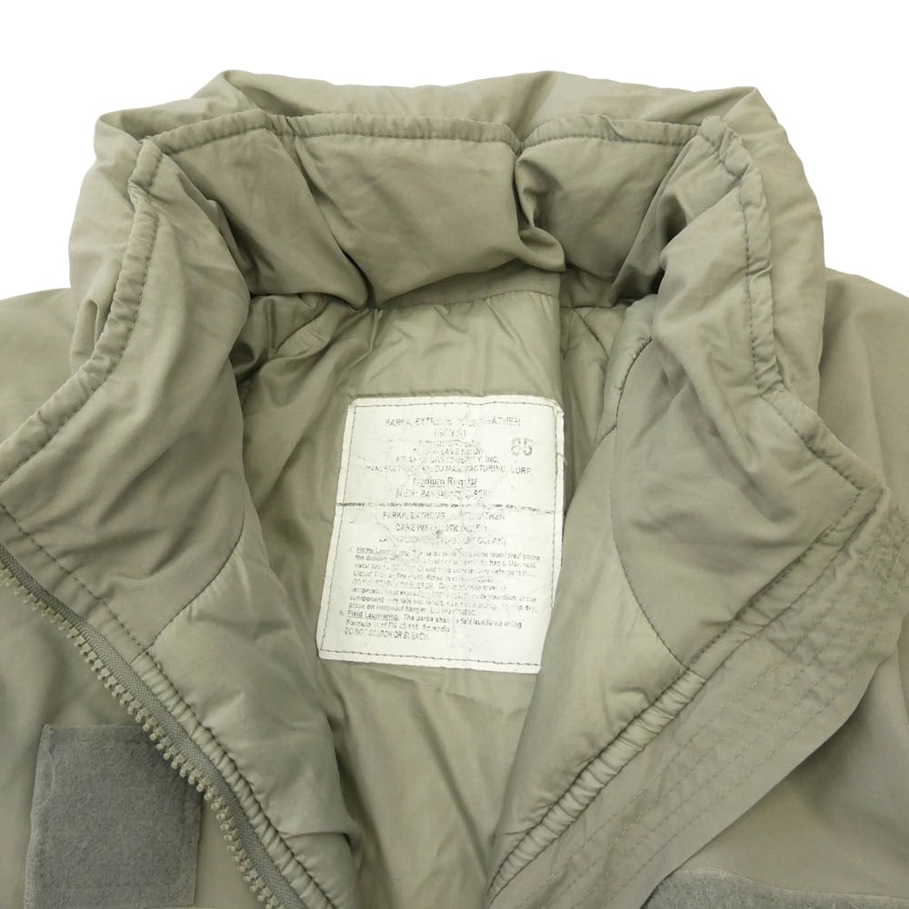 ミリタリー U.S.ARMY ECWCS GEN3 LEVEL7 PRIMALOFT JACKET レベル7 プリマロフト 中綿ジャケット グレー系 カーキ系 M【中古】