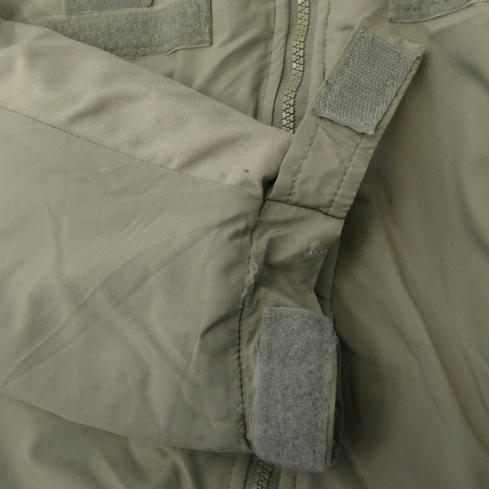 ミリタリー U.S.ARMY ECWCS GEN3 LEVEL7 PRIMALOFT JACKET レベル7 プリマロフト 中綿ジャケット グレー系 カーキ系 M【中古】