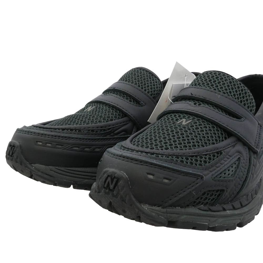 NEW BALANCE ニューバランス U1906LAI 【フェイクバスターズ鑑定済】 ローファー スニーカー ブラック系 27.5cm【中古】