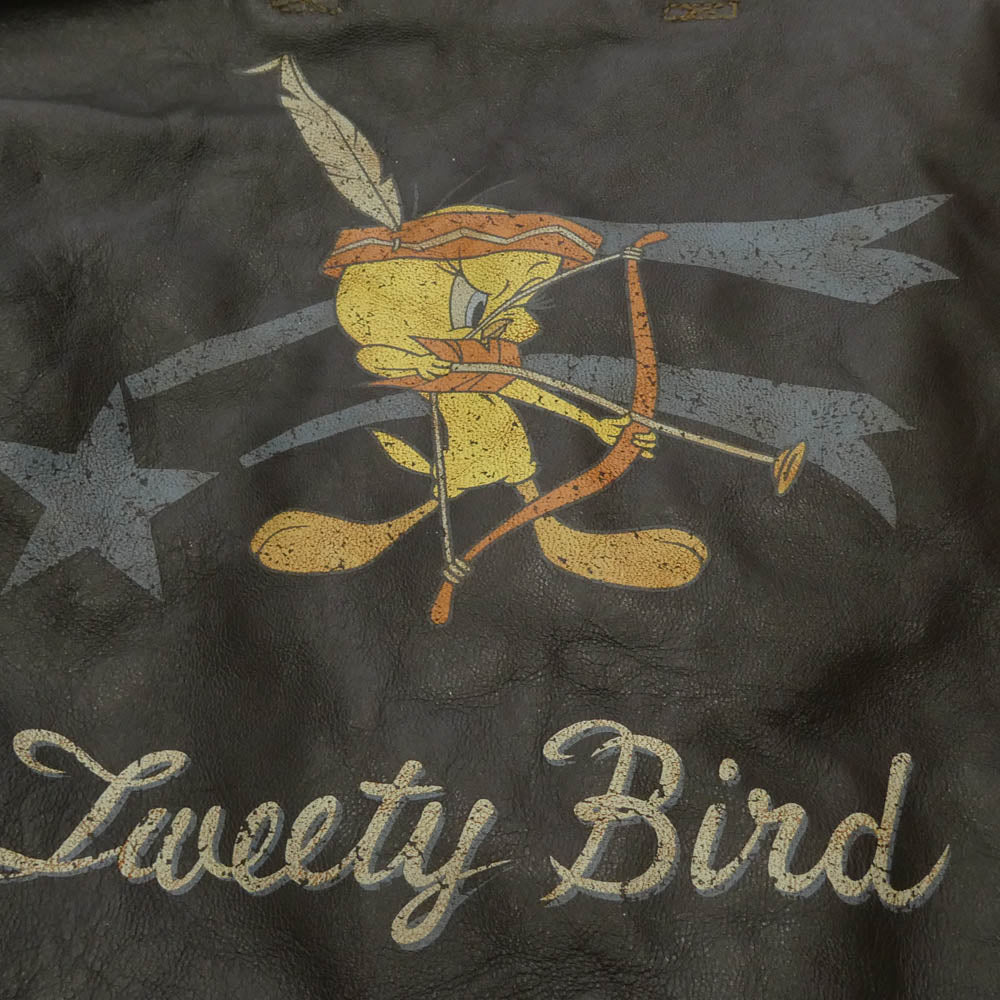 TOY'S McCOY トイズマッコイ TMJ-1601 A-2 SYLVESTER&TWEETY OH-