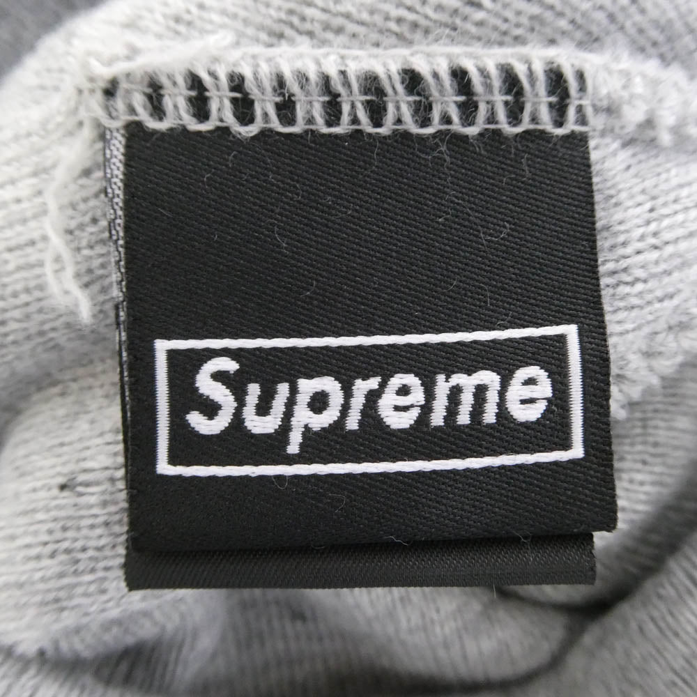 Supreme シュプリーム Cross Box Logo Beanie クロスボックスロゴ ビーニー ニット帽 グレー系【中古】