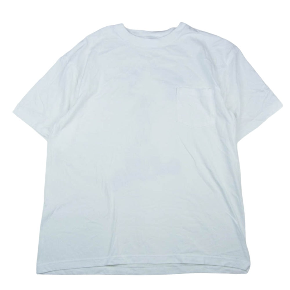 ゼア BALANCE T-SHIRT バランス バックプリント Tシャツ ホワイト系 XL【中古】