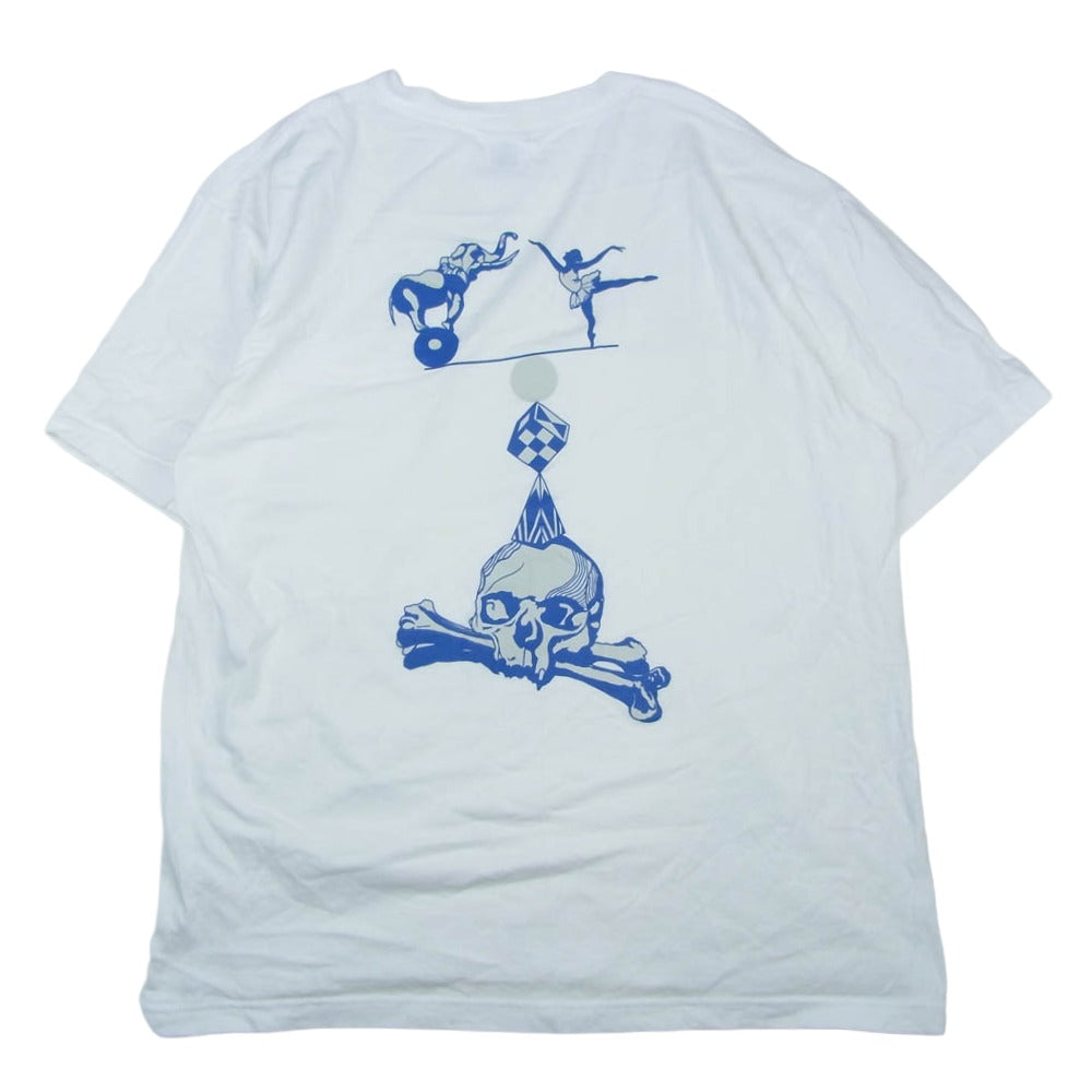 ゼア BALANCE T-SHIRT バランス バックプリント Tシャツ ホワイト系 XL【中古】