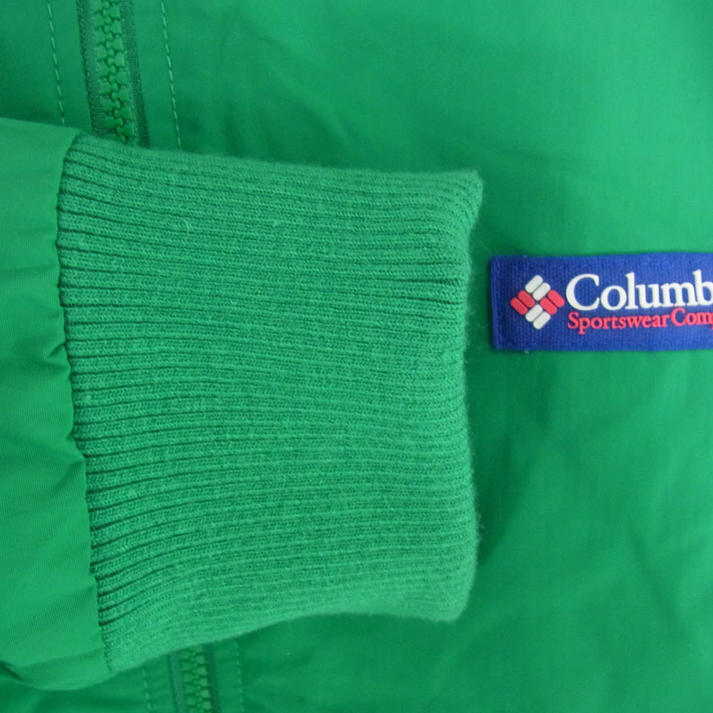 Columbia コロンビア 220 WM0959 FALMOUTH JACKET 裏起毛 フルジップ ジャケット グリーン系 L/G【中古】