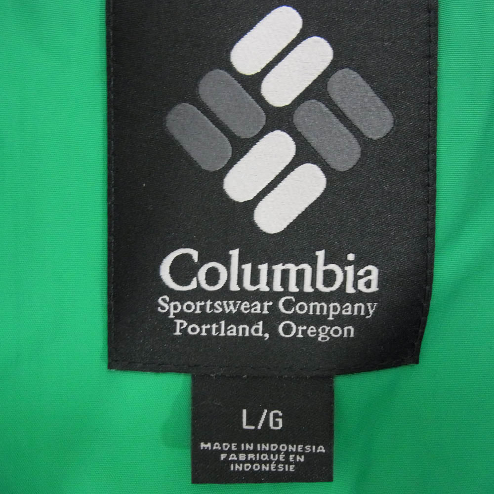 Columbia コロンビア 220 WM0959 FALMOUTH JACKET 裏起毛 フルジップ ジャケット グリーン系 L/G【中古】