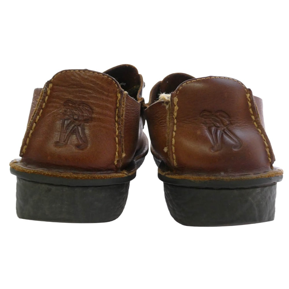 Clarks クラークス Trek Veldt トレックヴェルト レザー シューズ ブラウン系 US8【中古】