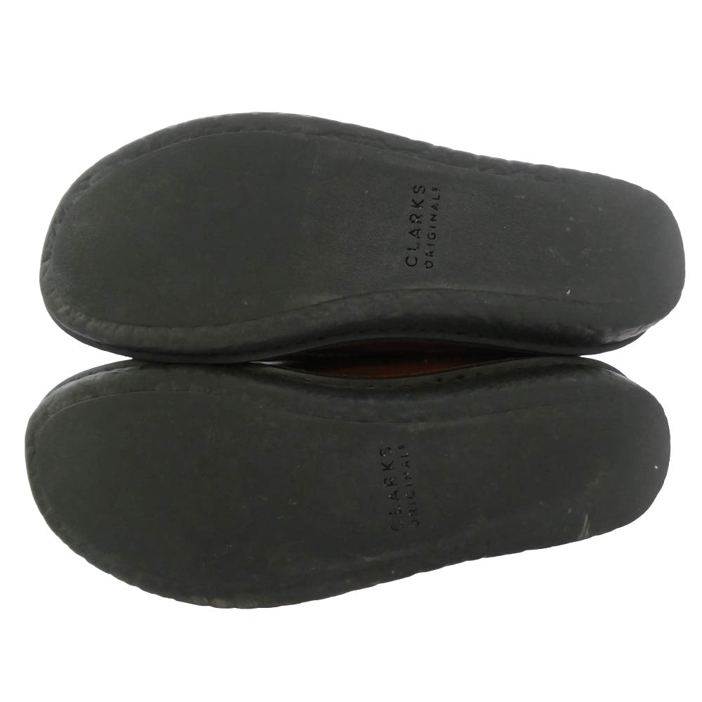 Clarks クラークス Trek Veldt トレックヴェルト レザー シューズ ブラウン系 US8【中古】