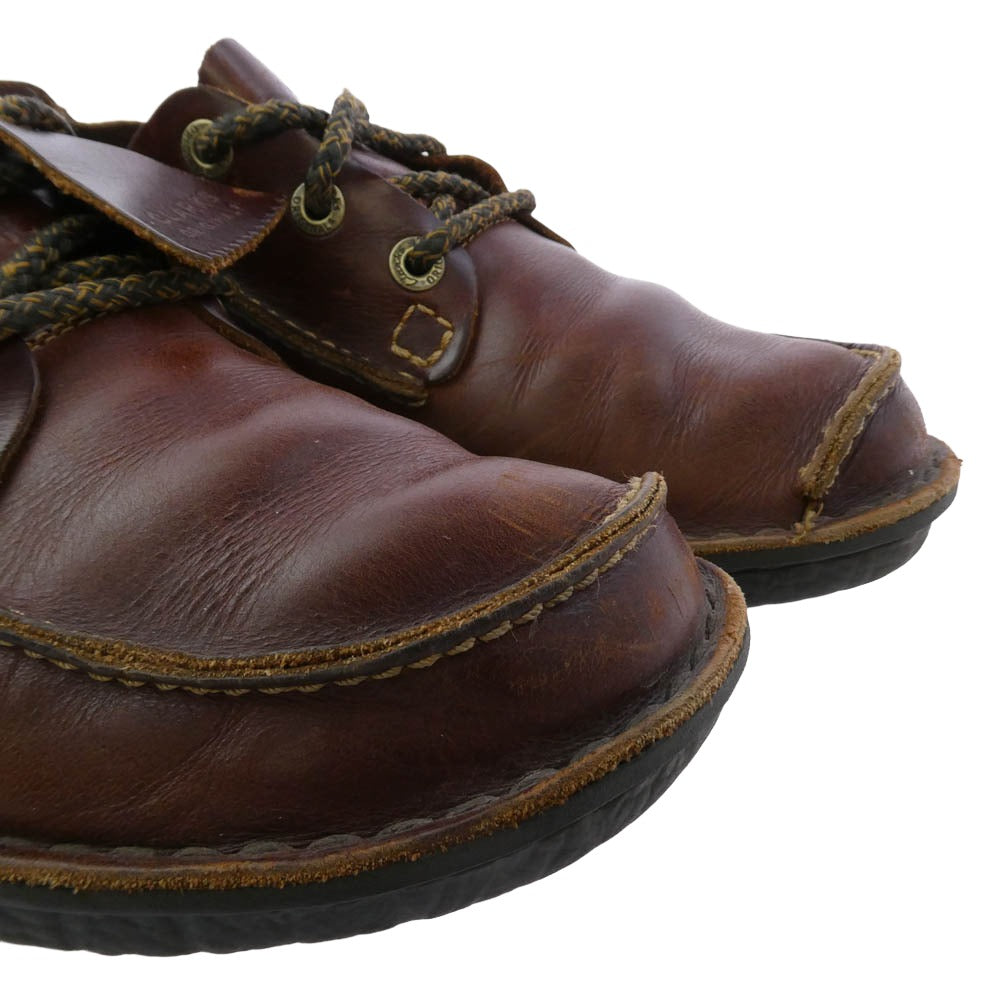 Clarks クラークス Trek Veldt トレックヴェルト レザー シューズ ブラウン系 US8【中古】