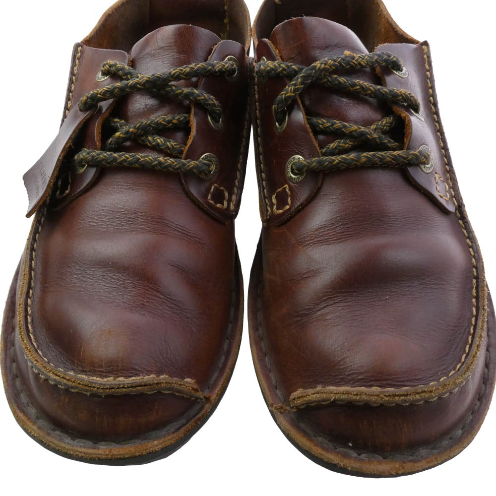 Clarks クラークス Trek Veldt トレックヴェルト レザー シューズ ブラウン系 US8【中古】