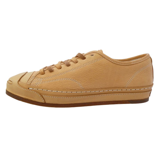 Hender Scheme エンダースキーマ manual industrial products 23 レザー シューズ スニーカー ライトブラウン系【極上美品】【中古】