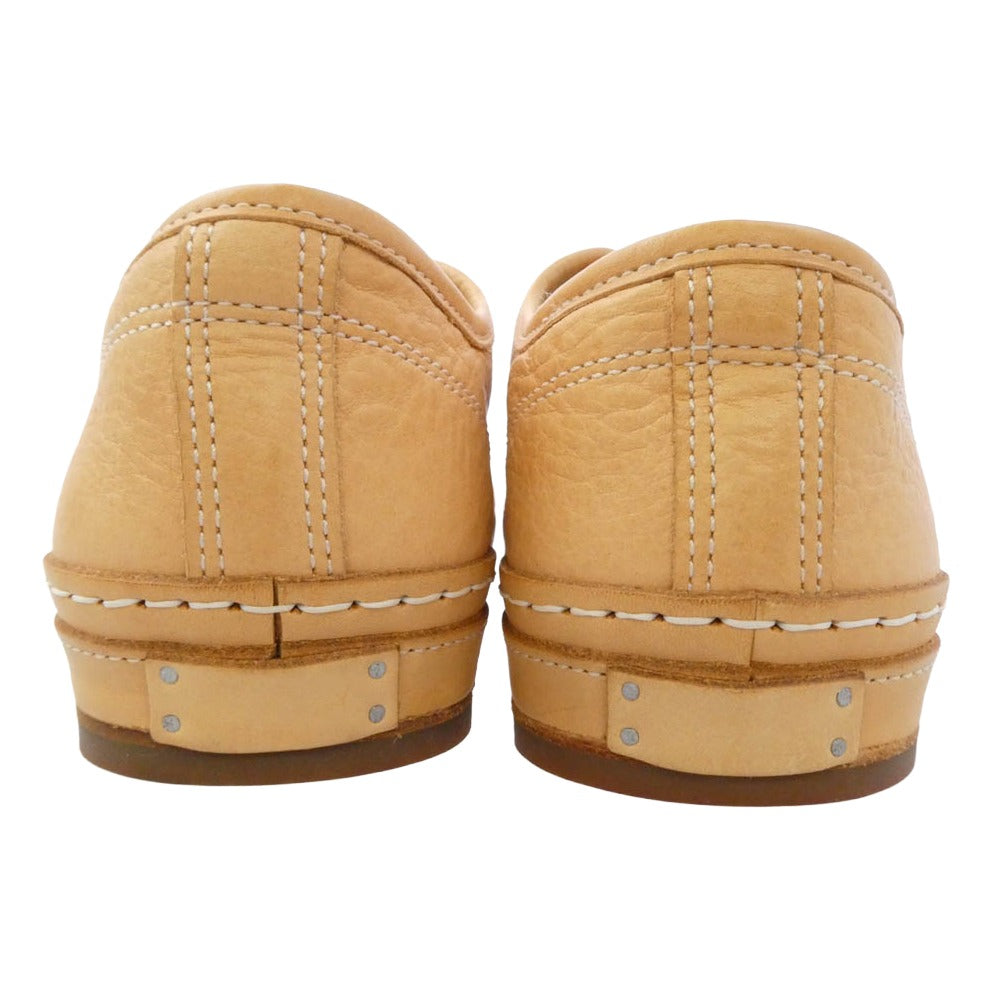 Hender Scheme エンダースキーマ manual industrial products 23 レザー シューズ スニーカー ライトブラウン系【極上美品】【中古】