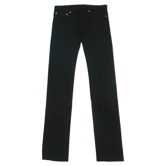 DIOR HOMME ディオールオム 17ss 003D006A0917 クリス期 ボタンフライ ストレッチ スキニー デニム パンツ ブラック系 29【中古】