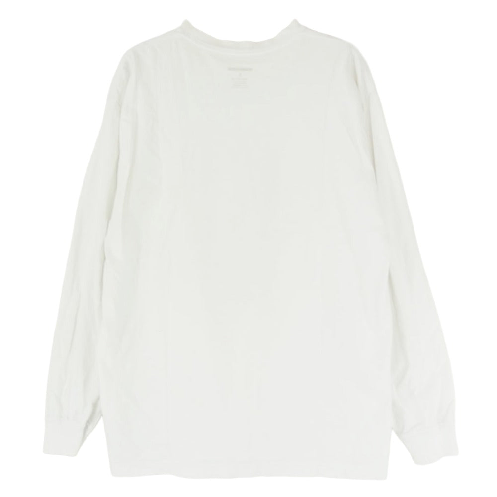 NEIGHBORHOOD ネイバーフッド 21AW MOP-1 C-TEE LS ドル プリント 長袖 Tシャツ ホワイト系 S【中古】