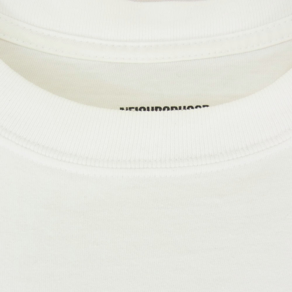NEIGHBORHOOD ネイバーフッド 21AW MOP-1 C-TEE LS ドル プリント 長袖 Tシャツ ホワイト系 S【中古】