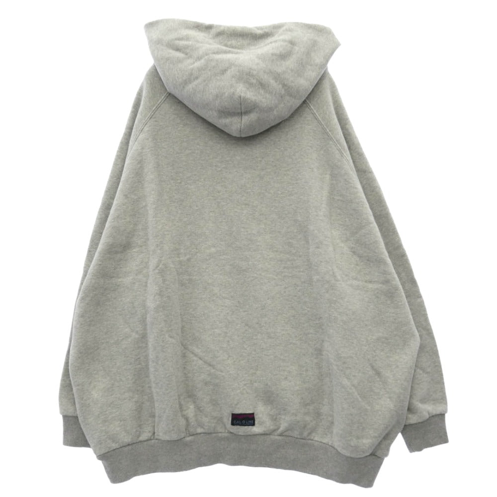 キャルオーライン SWEAT PARKA スウェット パーカー グレー系 S【中古】