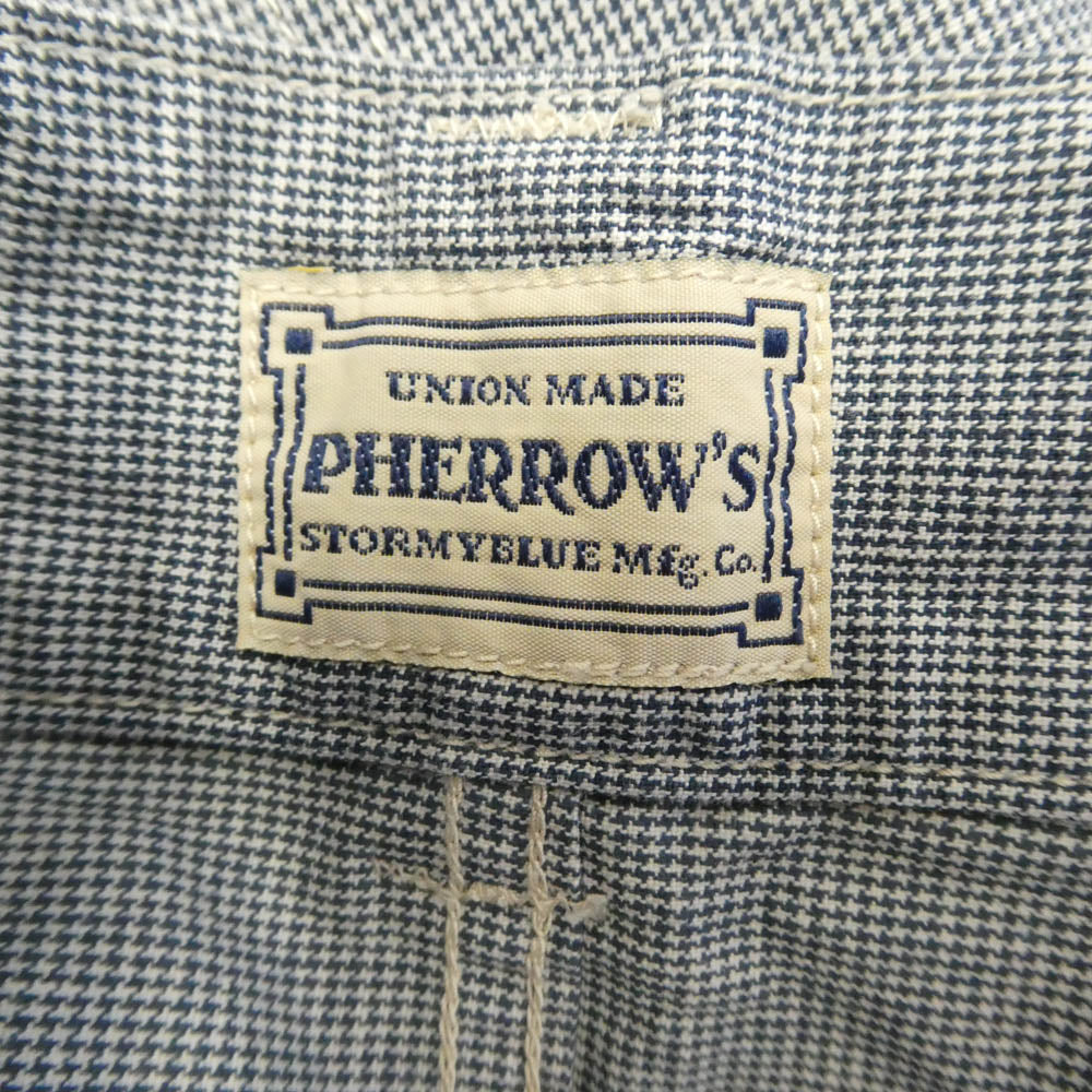 Pherrow's フェローズ PABP1-S ブッシュ ショーツ ハーフ ショート パンツ ブラック系 30【中古】