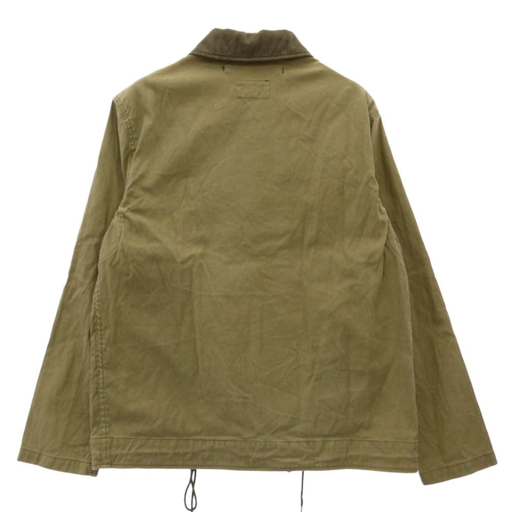 Pherrow's フェローズ PN-1 ライト N-1 デッキ ジャケット ミリタリージャケット カーキ系 40【中古】