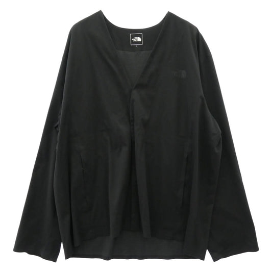 THE NORTH FACE ノースフェイス NT12560 Tech Lounge Cardigan テック ラウンジ カーディガン ジャケット 黒系 ブラック系 L【中古】