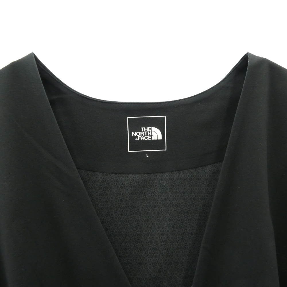 THE NORTH FACE ノースフェイス NT12560 Tech Lounge Cardigan テック ラウンジ カーディガン ブラック系 L【中古】