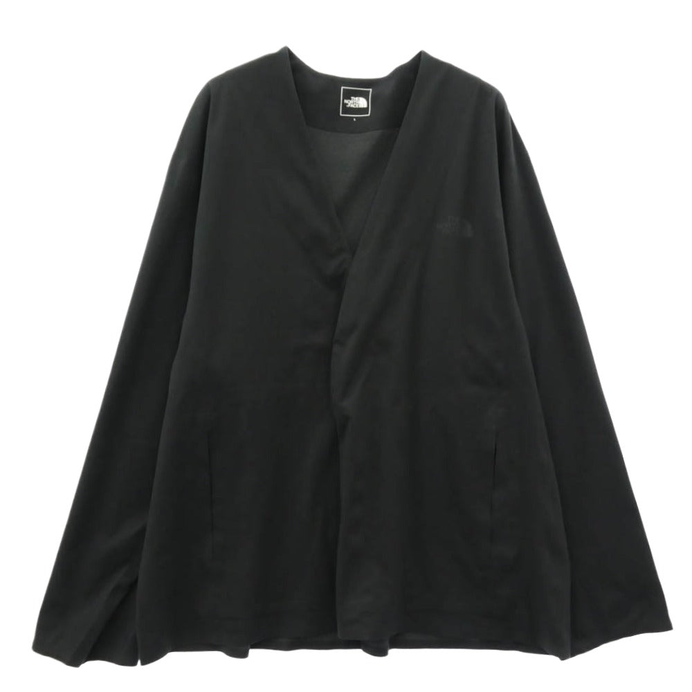 THE NORTH FACE ノースフェイス NT12560 Tech Lounge Cardigan テック ラウンジ カーディガン ジャケット ブラック系 L【中古】