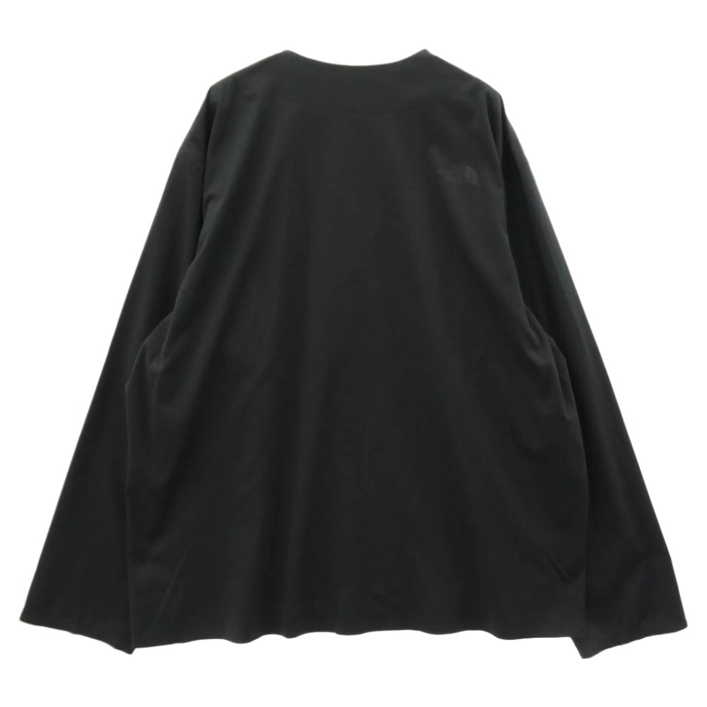THE NORTH FACE ノースフェイス NT12560 Tech Lounge Cardigan テック ラウンジ カーディガン ジャケット ブラック系 L【中古】