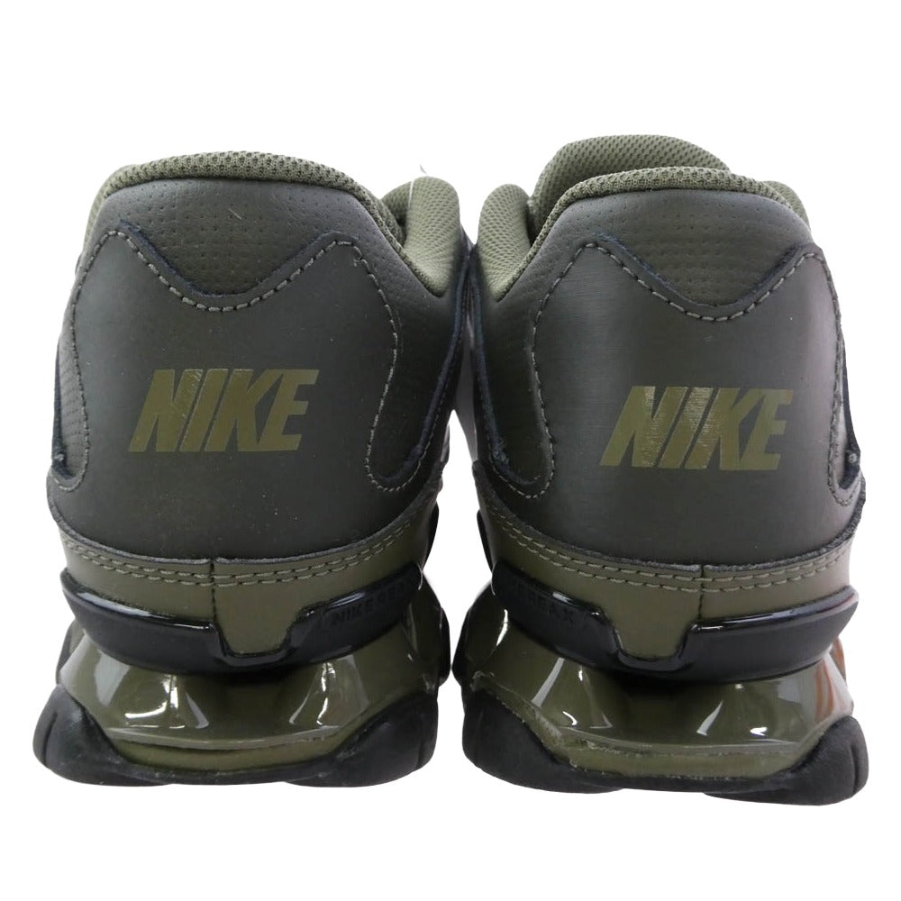 NIKE ナイキ 621716-300 REAX 8 TR MESH リアックス スニーカー ブラック系 カーキ系 27cm【極上美品】【中古】