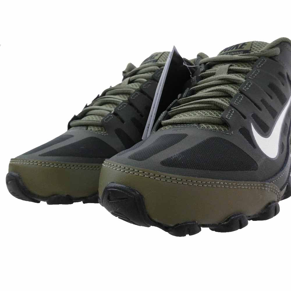 NIKE ナイキ 621716-300 REAX 8 TR MESH リアックス スニーカー ブラック系 カーキ系 27cm【極上美品】【中古】