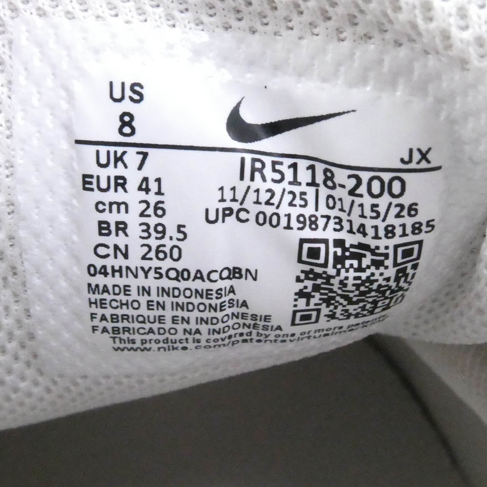 NIKE ナイキ IR5118-200 REAX 8 NSW SL リアックス スニーカー ベージュ系 ブラック系 26cm【美品】【中古】