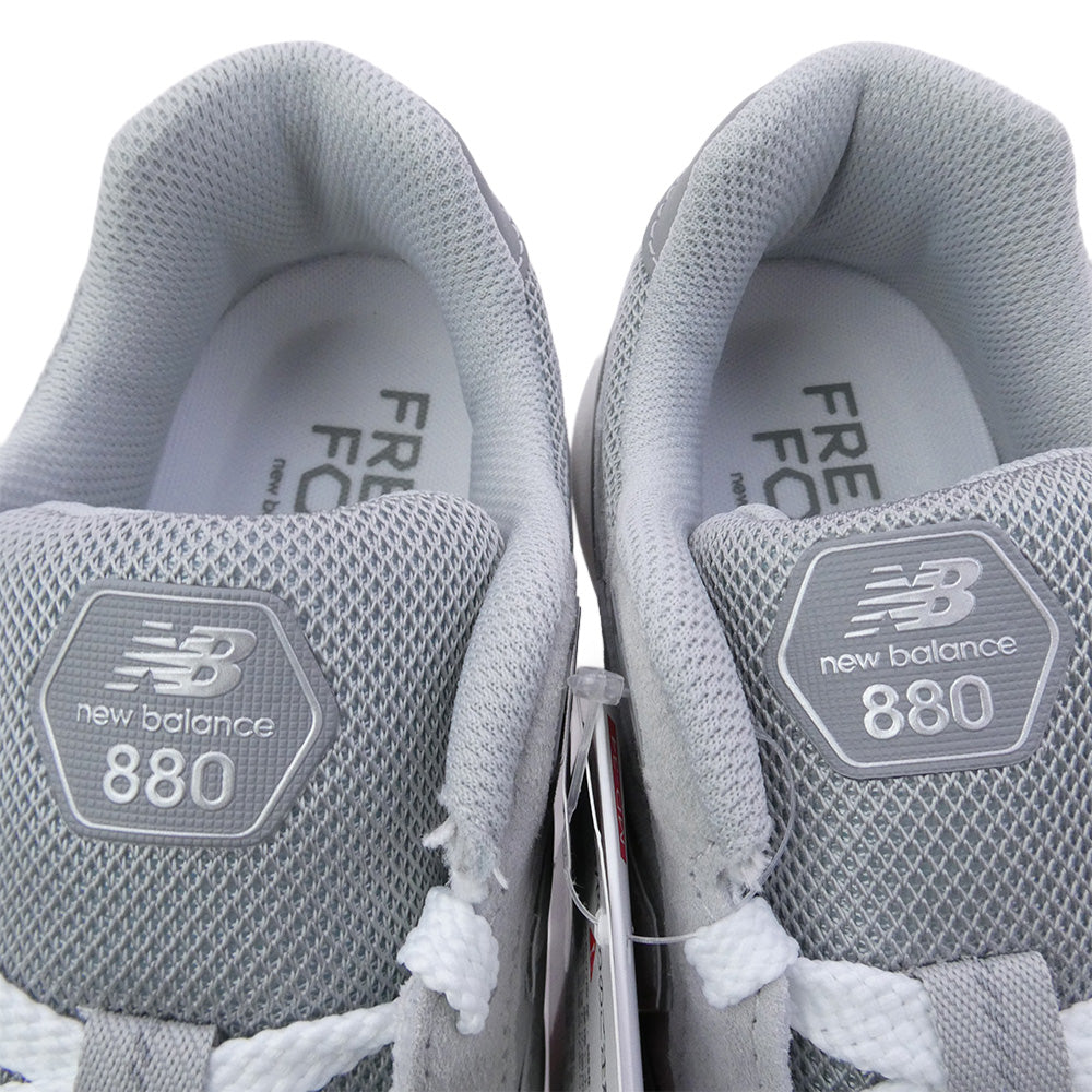 NEW BALANCE ニューバランス M8806HE Fresh Foam X Walking 880 v7 ウォーキングフレッシュフォーム スニーカー グレー系 ホワイト系 25.5cm【新古品】【未使用】【中古】