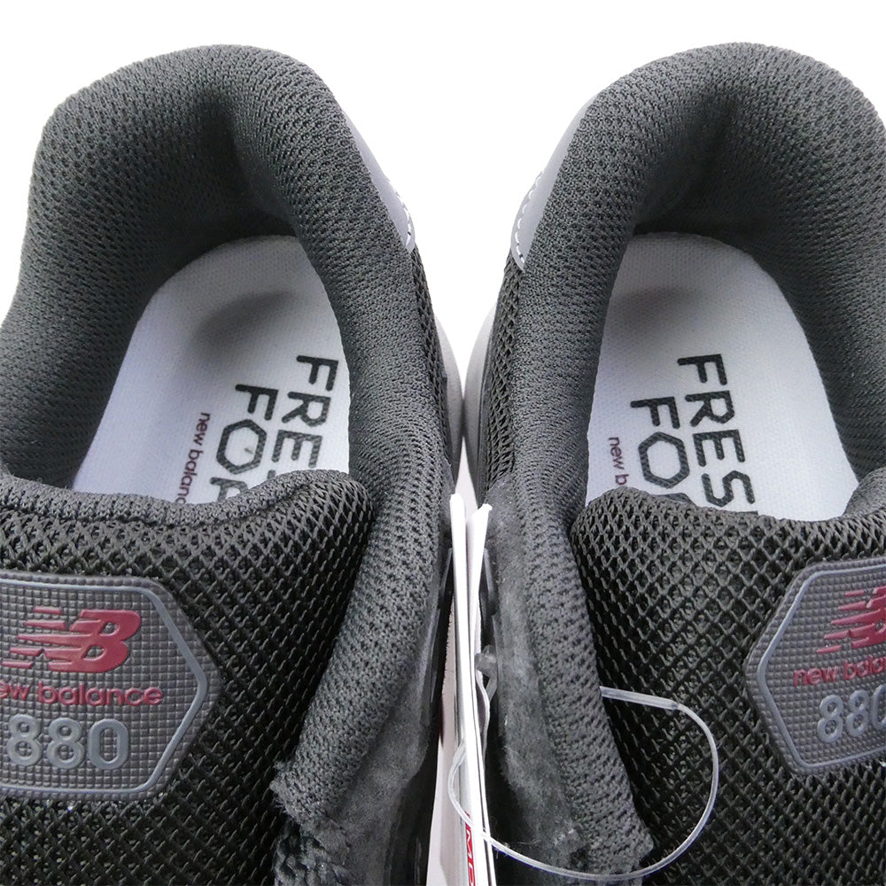 NEW BALANCE ニューバランス MW880BA7 Fresh Foam Walking 880 v7 ウォーキングフレッシュフォーム スニーカー ブラック系 25.5cm【極上美品】【中古】