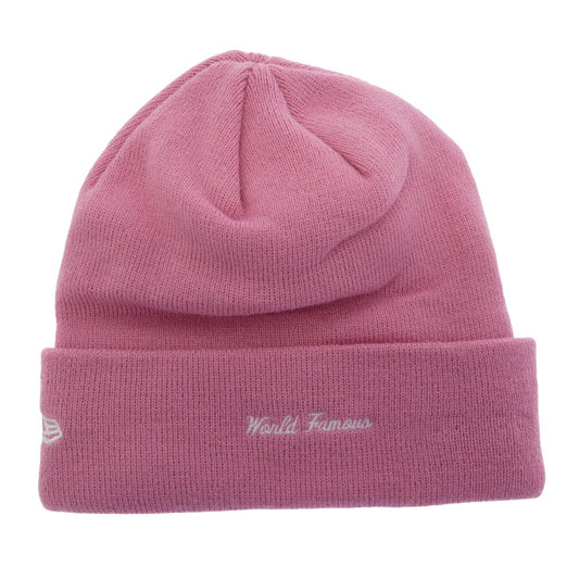 Supreme シュプリーム NEW ERA ニューエラ 24AW × New Era Box Logo Beanie Dusty Pink ニューエラ ボックスロゴ ビーニー ニット キャップ ダスティーピンク ピンク系【中古】