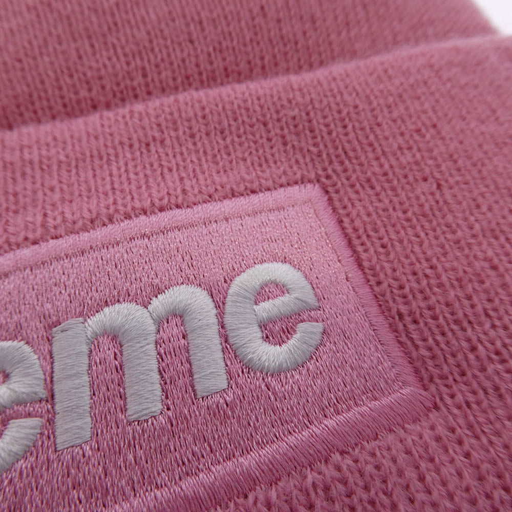 Supreme シュプリーム NEW ERA ニューエラ 24AW × New Era Box Logo Beanie Dusty Pink ニューエラ ボックスロゴ ビーニー ニット キャップ ダスティーピンク ピンク系【中古】