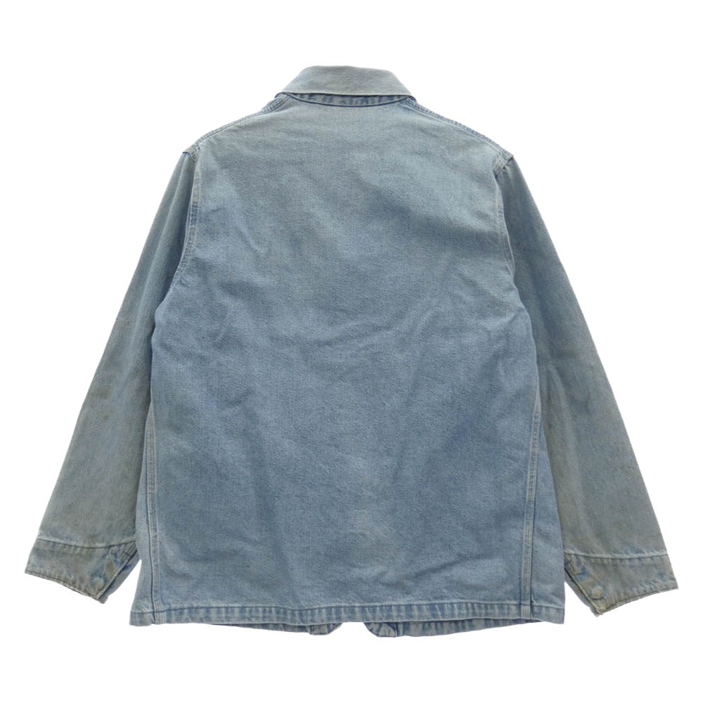 OSHKOSH オシュコシュ 80s 三角タグ デニム カバーオール ジャケット インディゴブルー系【中古】