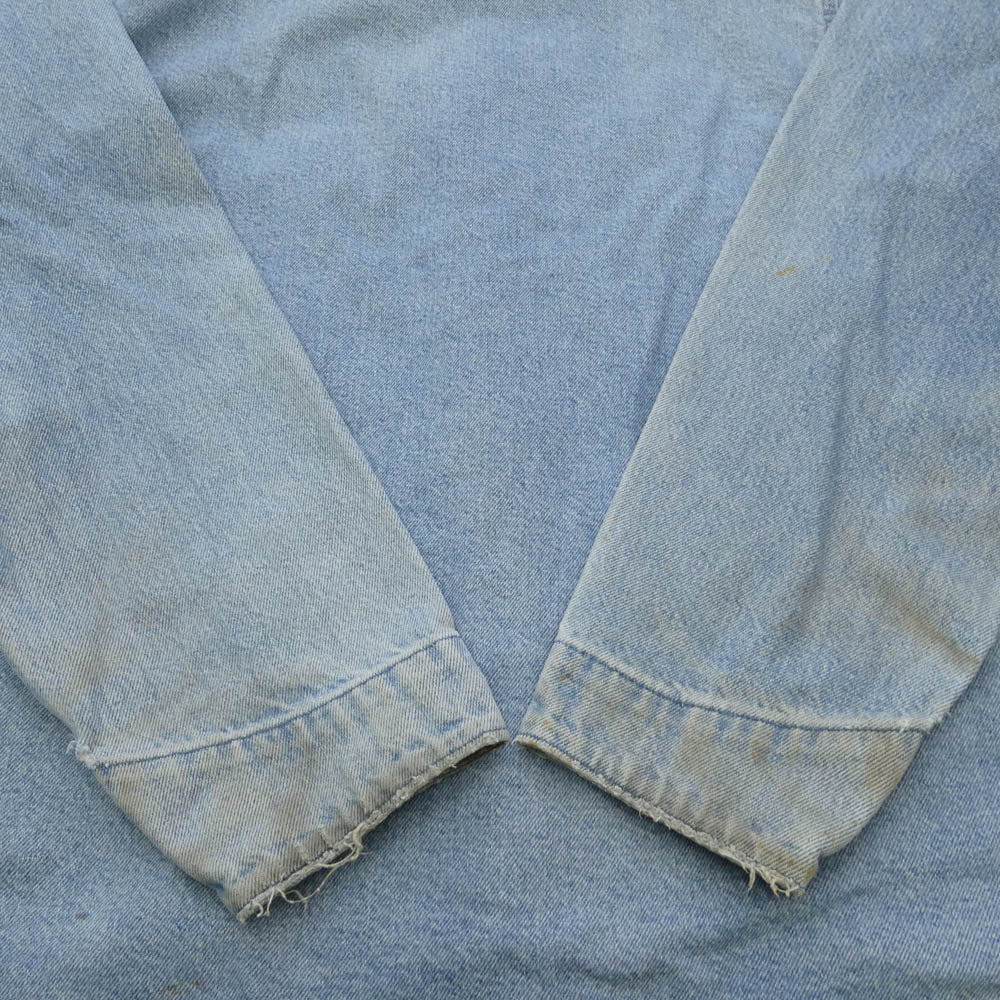 OSHKOSH オシュコシュ 80s 三角タグ デニム カバーオール ジャケット インディゴブルー系【中古】