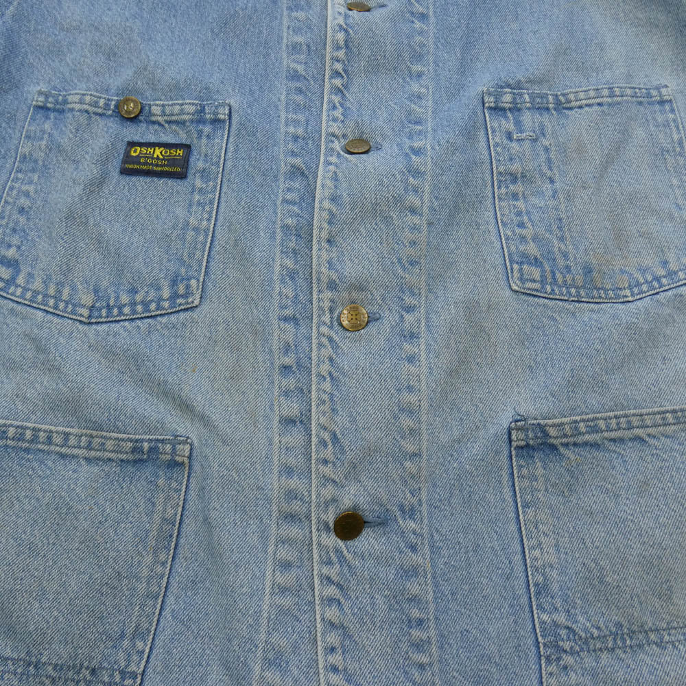 OSHKOSH オシュコシュ 80s 三角タグ デニム カバーオール ジャケット